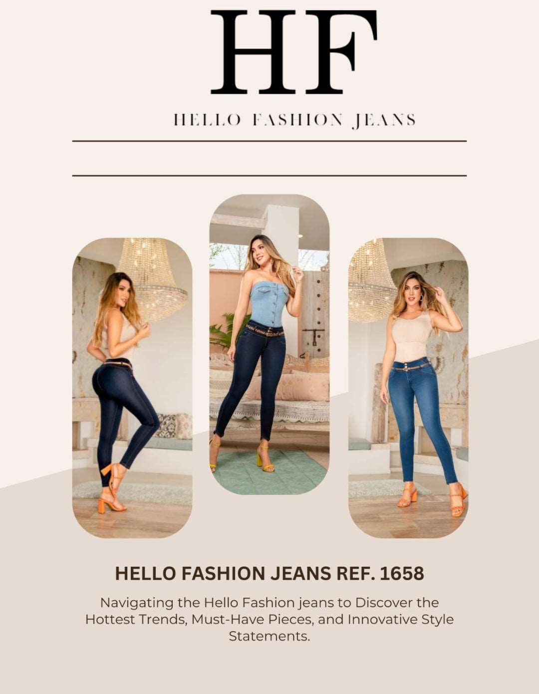 Hello Fashion Jeans Ref.1658