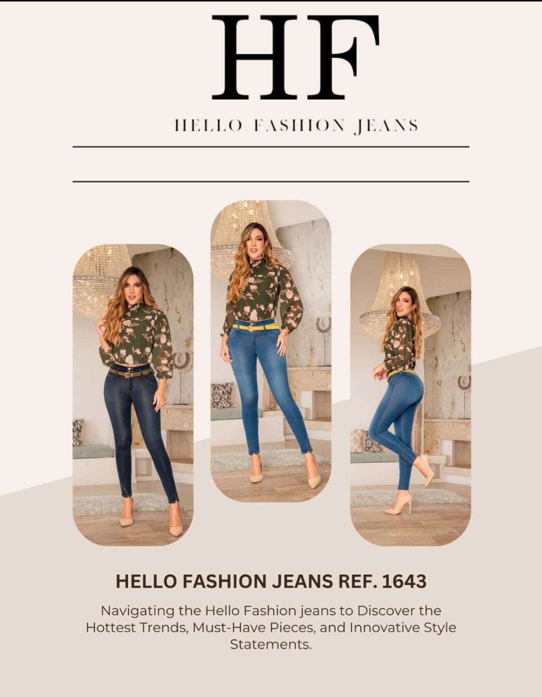 Hello fashion jeans Ref.1643