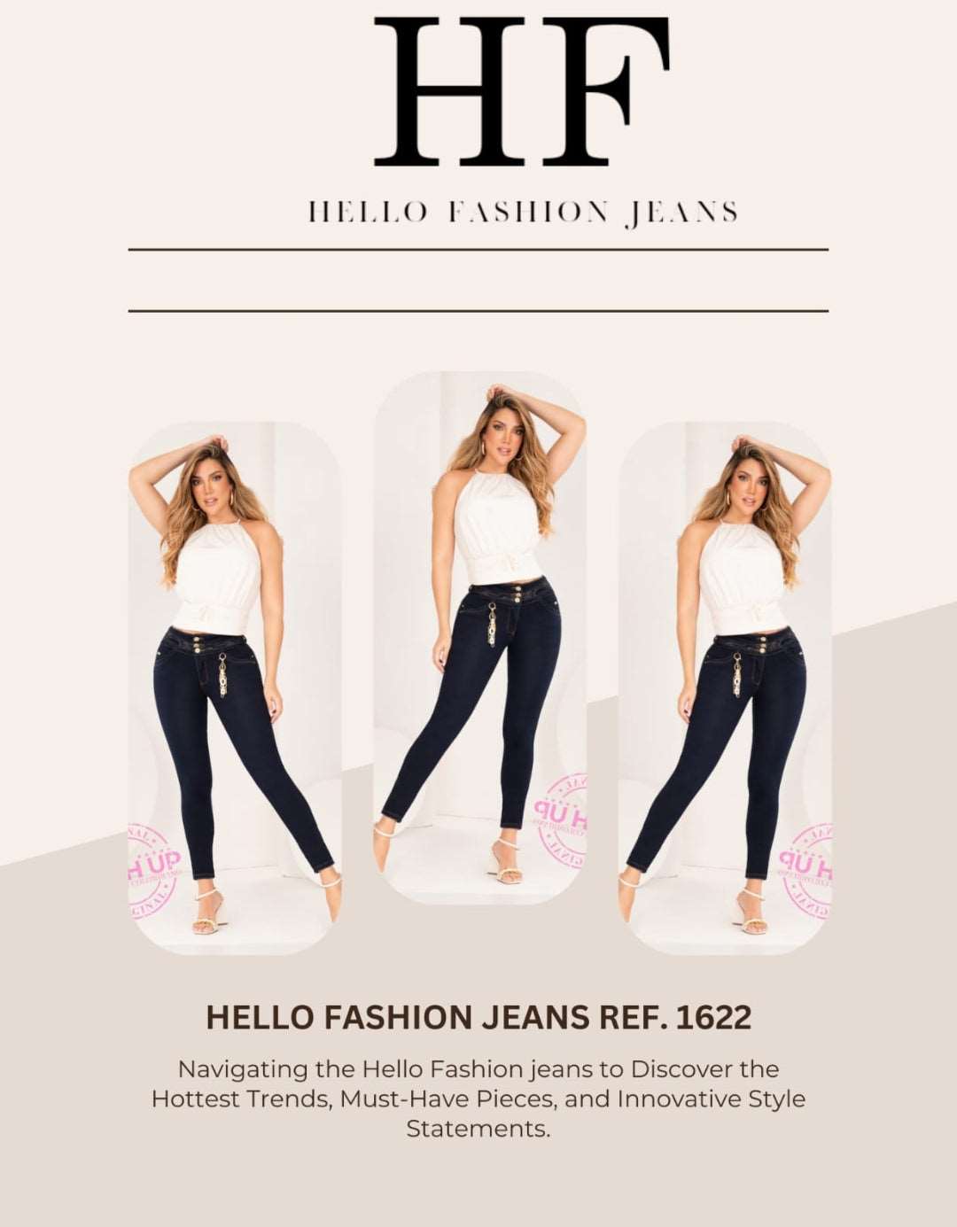 Hello fashion jeans Ref.1622