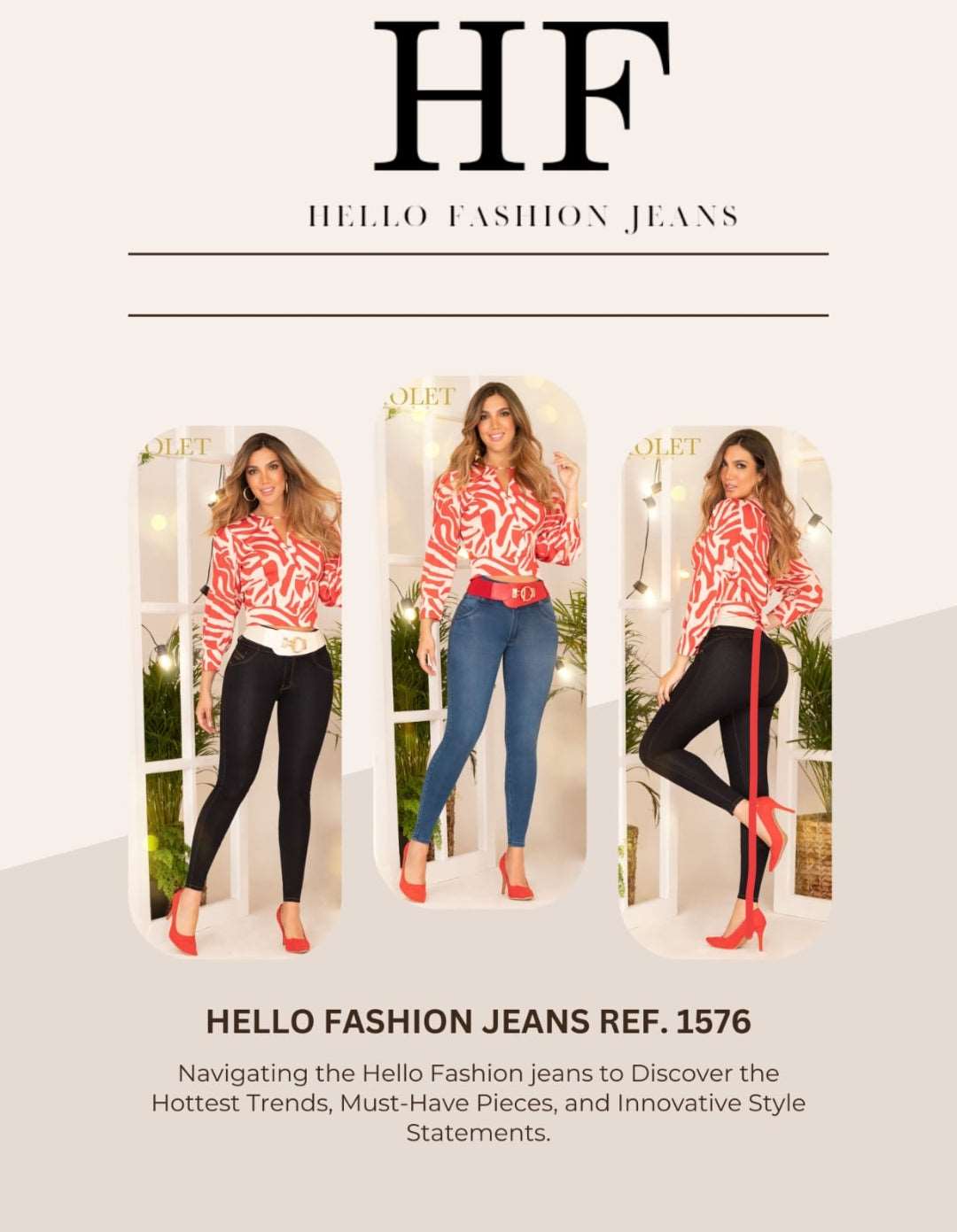 Hello Fashion Jeans Ref.1576