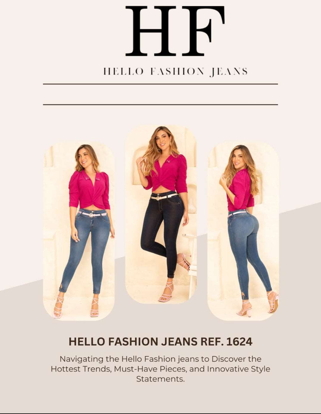 Hello Fashion Jeans Ref.1624