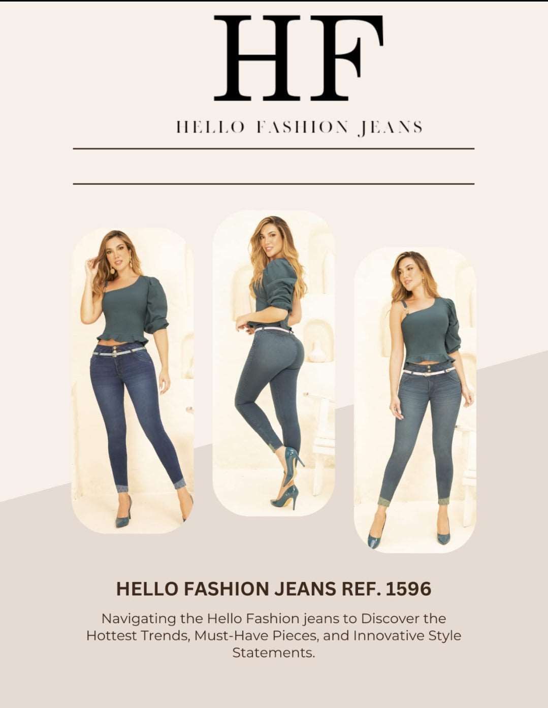 Hello Fashion Jeans Ref.1596