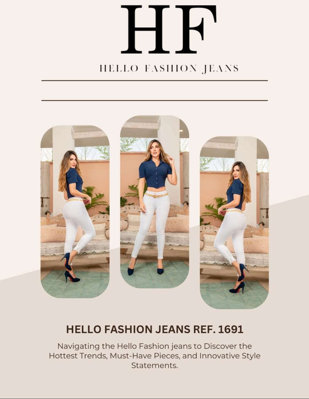 Hello Fashion Jeans Ref.1691